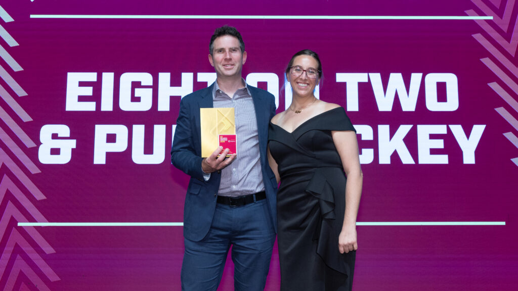 Rob and Sara at Awards